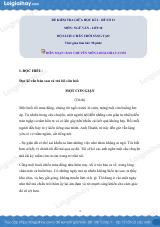 Đề thi giữa kì 2 Văn 10 Chân trời sáng tạo - Đề số 13